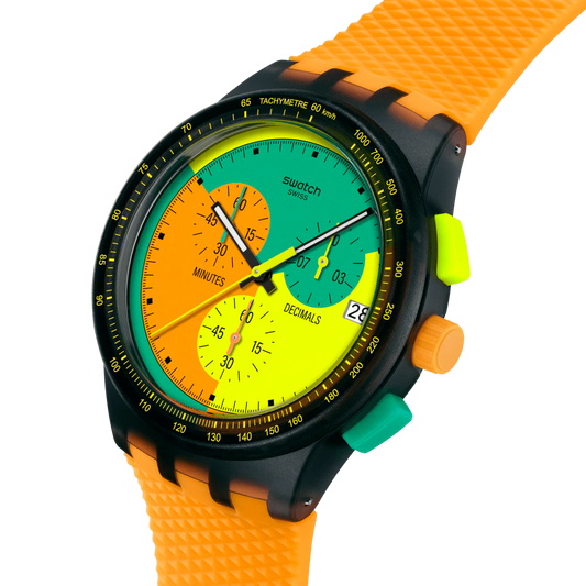 SWATCH NEON SIGNAL FLAG