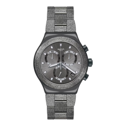 IRONY BLACKSHINY Aucun chronographe ne sera jamais capable de suivre le rythme de ton style. Avec la nouvelle IRONY CHRONO (YVM405G) en acier inoxydable noir scintillant, prépare-toi à RÉINITIALISER ton look, COMMENCE à recevoir des compliments tous les jours et ARRÊTE la circulation à chaque fois que tu dois traverser la rue. Même si tu n’en as pas besoin, en fait.   YVM405G